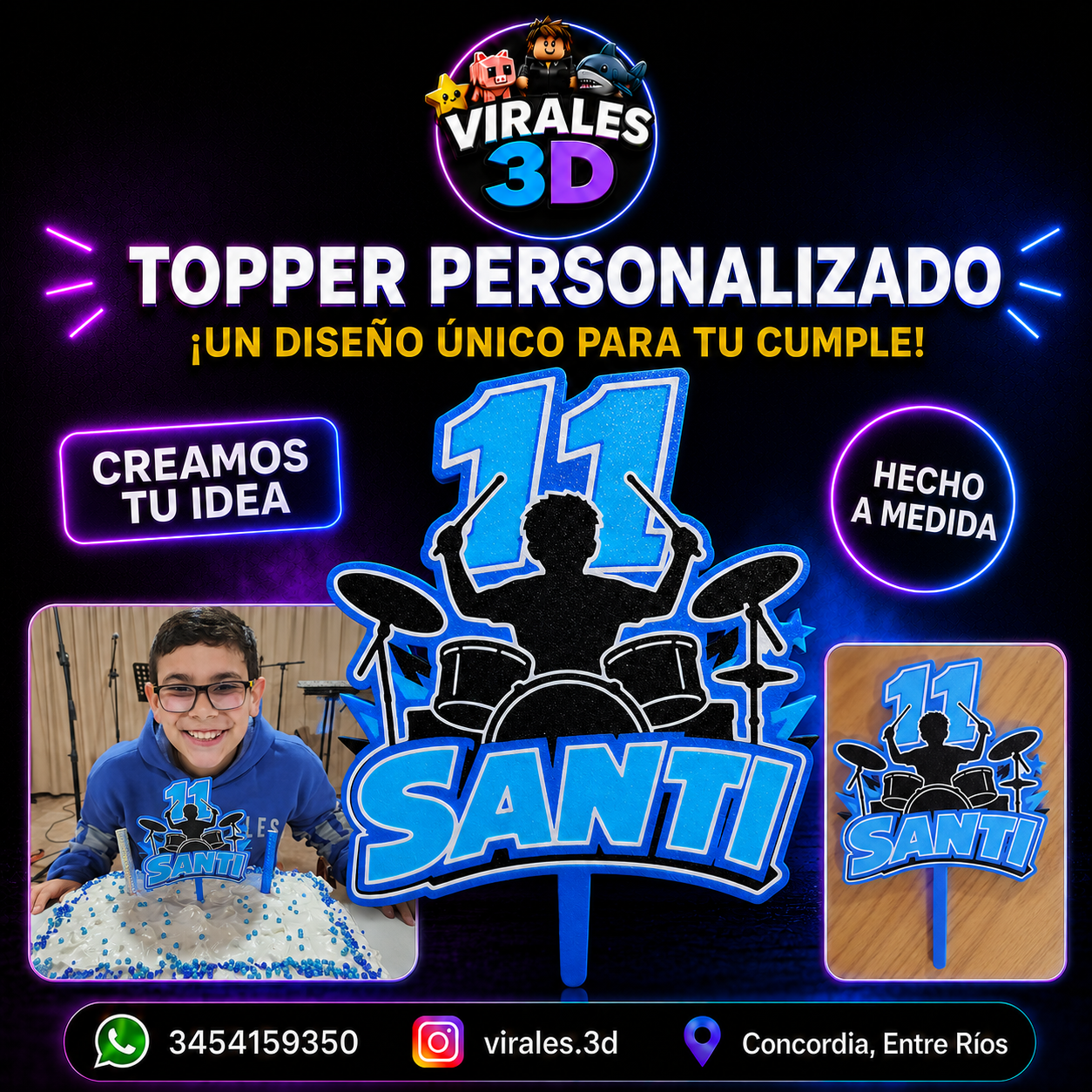 Topper personalizado